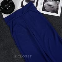 ราคา กางเกงขายาว lll Freesize lll PW503 เอวสูง ทรงขากระบอกเล็ก มีกระเป๋า 2ข้าง มีขอบเอว เรียบ ตีเกร็ดหน้า เนื้อผ้าวูลเวฟ (12638100532)