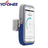 ราคา Yoomee กีฬาแขนวงแขนกระเป๋าผู้ถือโทรศัพท์มือถือกรณีวงแขนสายคล้องที่มีซิปกระเป๋ามือถือการออกกำลังกายวิ่งออกกำลังกายสำหรับ Android และ Apple โทรศัพท์สัมผัส สีดำ (14830574547)