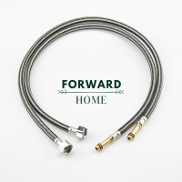 ราคา สายน้ำดี สายน้ำดีก๊อกผสม สายน้ำดีน้ำร้อนน้ำเย็น สายน้ำดี ก็อกน้ำ เกรด 304 ก็อกซิงค์ ขนาด 4 หุน 0 8 นิ้ว A10 Water inlet (16880681084)