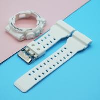 ราคา คลังสินค้าพร้อม สายคล้องนาฬิกาข้อมือซิลิโคนสีดำสำหรับ Casio G SHOCK ผู้ชาย GA 110 GA100 GA120 GA 140 GA150 GD 120 100 110 GLS 100 110 120ชุดซิลิโคนเครื่องมือต่อพ่วง (9659038920)