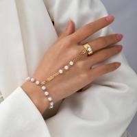 ราคา คลาสสิกrhinestoneกำไลข้อมือเชื่อมโยงห่วงโซ่แหวนนิ้วเสน่ห์สาวผู้หญิงโซ่เต้นรำถุงมือสร้อยข้อมืออุปกรณ์งานแต่งงาน (19048082816)