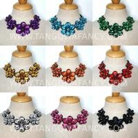 ราคา สร้อยคอเพชรดอกไม้ สร้อยเพชรสีผูกริบบิ้น พร้อมส่ง (17318018033)