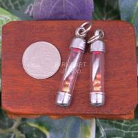 ราคา ตะกรุดแร่เหล็กไหล ขนาดจิ๋ว วัชรธาตุ สุริยันราชา ทองปลาไหล (16980976317)