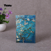 ราคา Yuee เคสใส่พาสปอร์ตสีเขียว Van Goghกระเป๋าสตางค์หนัง Pu สำหรับเดินทางหนังสือเดินทางสำหรับผู้ชายและผู้หญิง (9763085899)