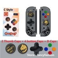 ราคา Nintendo Switch Monster Hunter Rise Thumb Grip Caps 2จอยสติ๊กซิลิโคน Thumb Grip ปุ่ม D Caps สำหรับ Nintendo Switch V2 (7754579094)