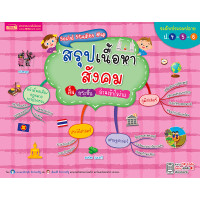 ราคา Mind Map ประถมปลาย สรุปเนื้อหาเน้นๆ วิชาหลัก ภาษาไทย ภาษาอังกฤษ สังคม วิทยาศาสตร์ คณิตศาสตร์ (11083498663)