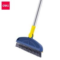 ราคา Deli แปรงขัดพื้น 2in1 แปรงขัดห้องน้ำ แปรงขัดพื้นด้ามยาว มีที่รีดน้ำในตัว ใช้งานง่าย Floor brush (18590351318)