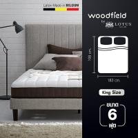 ราคา Woodfield ที่นอนยางพารา นำเข้าจากประเทศเบลเยี่ยม รุ่น E Hybrid สเปคนุ่มแน่น นุ่มสบาย ฟรีหมอนหนุน หมอนข้าง ส่งฟรี (19939578671)