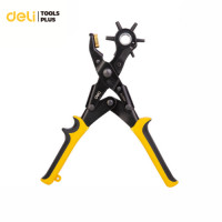 ราคา Deli ที่เจาะรูเข็มขัด คีมเจาะรูเข็มขัด คีมเจาะผ้า เจาะพลาสติก เจาะรูสายนาฬิกา เจาะหนังได้ เจาะได้6รู Leather Hole Punch (19476155862)