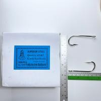 ราคา เบ็ดตราระฆัง 4187 ของเเท้100 เบ็ดระฆังเบอร์ 6 0 13 0 1กล่องมี100ตัว เบ็ดยาว เบ็ดตกปลา เบ็ดมีห่วง เบ็ดทง ดวงเบ็ดตราระฆัง ตะขอเบ็ด (16717950710)