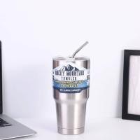 ราคา Rocky Mountain Tumbler แก้วเก็บความเย็น เก็บน้ำแข็งได้นาน 24ชั่วโมง แก้วเก็บเย็น ของแท้ ปลอดสารพิษ ขนาด 30 ออนซ์ พร้อมใส่หลอดได้ ขายดี (20058238614)