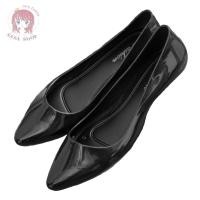 ราคา รองเท้าคัทชูยางนิ่ม ส้นเตารีด PVC สีพื้น ใส่ทำงาน ใส่เที่ยวพื้นนิ่ม ใส่สบาย T214 (19843342156)