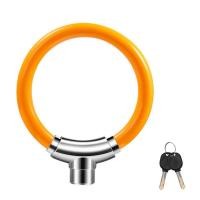 ราคา Eeseanlee อุปกรณ์รถจักรยานรถมอเตอร์ไซด์แนววินเทจปลอดภัยพร้อมกุญแจสกู๊ตเตอร์ U ล็อครูปทรงอุปกรณ์ล็อคล้อล็อคจักรยานตัวล็อกจักรยาน (17023788966)
