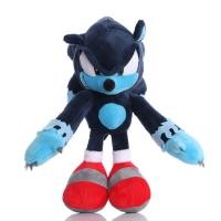 ราคา SONIC the Werehog 1ชิ้นใหม่28 30เซนติเมตรโซนิคมนุษย์ HOG ตุ๊กตาของเล่นสีดำสีฟ้าเงาโซนิคตุ๊กตานุ่มยัดไส้ของเล่นสำหรับเด็กการ์ตูนตุ๊กตาของขวัญคริสต์มาส (6038512892)