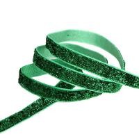 ราคา 5หลา10มม กากเพชรสะท้อนแสงโชคเกอร์คอผ้ากำมะหยี่เงิน ทองริบบิ้นลูกไม้สำหรับหัตถกรรม จักรเย็บผ้า DIY Handmade เครื่องประดับงานแต่งงานวัสดุ (8746583607)