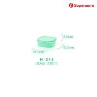 ราคา Srithai Superware กล่องถนอมอาหารพลาสติก กล่องใส่อาหาร ปริมาตร 230 9800 ml Food box H SERIES แบบเหลี่ยม 7 รุ่น (16535339668)