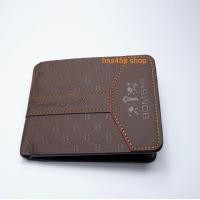 ราคา กระเป๋าสตางค์ผู้ชาย BOMSHI ใบสั้น ZL 003 คาดกลาง (9519027708)