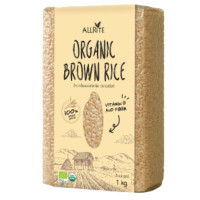 ราคา ออไรท์ ข้าวกล้อง ออร์แกนิค 1 กก Organic Brown Rice 1kg Allrite brand (19679373605)