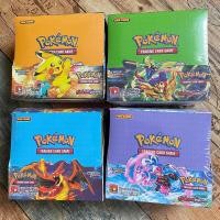ราคา Anime 360Pcs Pokemon Cards Box Sun Moon Evolution Booster Box Chilling Reign English Pikachu Game Card Children Toys (18368627306)