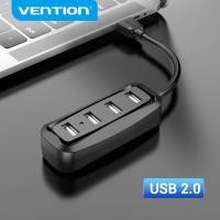 ราคา Vention USB 2 0 HUB 4 Port with LED Multi USB Splitter for Lenovo Xiaomi Computer Accessories Laptop HUB USB 2 0 Adapter (1807814895)
