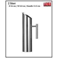 ราคา เหยือกน้ำสแตนเลส ที่รินน้ำสแตนเลส โถน้ำ Pitcher ขนาด 1 1 5 2ลิตร (15688592195)