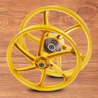 ราคา ล้อเเม็ก เวฟ110i 09 20 เวฟ125i ปลาวาฬ 6ก้าน ล้อแม็กมอเตอร์ไซต์ ขอบ17 หน้าดิส หลังดั้ม ราคาต่อคู่ (16308481506)