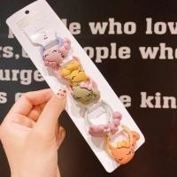 ราคา ชุด ยางมัดผม ลายดอกไม้ 5 ชิ้น ยางรัดผมผลไม้ หนังยางรัดผมน่ารักๆ ยางมัดผมลายการ์ตูนน่ารัก (19999513663)