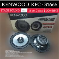 ราคา ลำโพง KENWOOD KFC S1666 ลำโพง 6 5 แกนร่วม (15818203654)