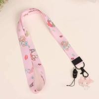 ราคา พร้อมส่ง สายคล้องคอ สายห้อยบัตร สายคล้องโทรศัพท์มือถือ สายคล้องบัตรลายการ์ตูน ลาย Sanrio ซานริโอ้ (17872048625)