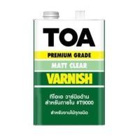 ราคา TOA VARNISH ทีโอเอ วาร์นิช วานิช สีเคลือบไม้ ขนาด 0 946 ลิตร 1 4 แกลลอน (10260091214)