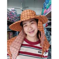 ราคา คละสี หมวกคลุมหน้ากันแดดมีกระดุมหน้า หมวกปิดหน้า หมวกก่อสร้าง หมวกตกปลา หมวกทำสวน หมวกทำนา (18995254089)