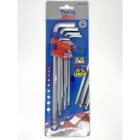 ราคา ชุดหกเหลี่ยม9ชิ้น Texas Bull ประแจแอล ชุดตัวแอล ประแจหกเหลี่ยม หัวบอล ชุดหุน หกเหลี่ยมชุด กุญแจหกเหลี่ยม (4544404791)