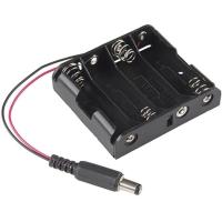 ราคา รางถ่าน AA 4 ก้อน 6v Battery Holders for 4 AA พร้อมปลั๊ก DC jack 5 5 2 1 (5974382683)