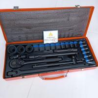 ราคา EURO KING TOOLS ชุดบล็อก 24 ชิ้น ชุด 1 2 4หุน ลูกบล็อกสั้น 12 เหลี่ยม ดำ แท้ 100 (19546591531)