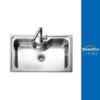 ราคา ส่งฟรี HomePro ซิงค์ฝัง 1หลุม SUMO3 สเตนเลส แบรนด์ MEX (17474270171)
