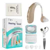 ราคา รับประกัน 3 ป เครื่องช่วยฟัง เครื่องช่วยฟังมืออาชีพ เครื่องช่วยหูฟัง ใส่สบาย ไม่หลุดง่าย เสียงที่สดใส ไม่มีเสียงรบกวน ไม่ต้องชาร์จนาน 10 วัน Hearing Aids หูฟังคนหูหนวก หูฟังสำหรับผู้สูงอายุ หูฟังช่วย 