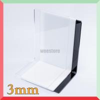 ราคา ฉากกั้นหนังสือ ที่กั้นหนังสือ ชั้นวางหนังสือ อะคริลิคใส หนา 3มิล ก9 8xย9 5xส15cm ราคาต่อ 1 ชิ้น (15539952659)