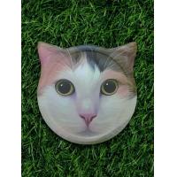 ราคา จานรองแก้วลายแมว แผ่นหินรองแก้วลายแมว ฐานรองแก้วลายหน้าแมว หน้าแมวเหมียวสุดน่ารัก จานรองแก้วเคลือบเซรามิก (19362722479)