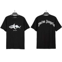 ราคา Palm Angels ลายปลา ฉลาม เสื้อยืดคอตตอน เสื้อยืดพิมพ์ลาย สะดวกสบาย เสื้อยืดแขนสั้น S 5XL (19589823064)