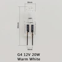 ราคา 1ชิ้นหลอดไฟฮาโลเจน G4 12V 20W หรือ220V 35W G4หลอดไฟฮาโลเจน S แสงลูกโลก JC Bi Pin โคมไฟ LED สีขาวอบอุ่นแทนที่โคมไฟ LED (19370869772)