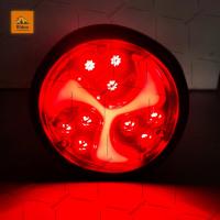 ราคา 1ชิ้น ใหม่ ไฟท้ายกลม สำหรับแป้นไฟท้าย LED 24V ขอบยาง ไฟท้ายรถบรรทุก ไฟเลี้ยว ไฟเบรค ไฟหรี่ ไฟถอย Uri (19331548092)