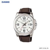 ราคา Casio นาฬิกาข้อมือผู้ชาย สีน้ำตาล สายหนัง รุ่น MTP 1314L Series MTP 1314L 7A MTP 1314L 8A (18036578263)