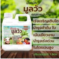 ราคา น้ำหมักชีวภาพมูลวัว ขนาด 1 ลิตร สูตรเข้มข้น น้ำหมักขี้วัว มูลวัว ปุ๋ยน้ำ จานด่วน สำหรับพืช อินทรีย์ชีวภาพ หมัก em คุณภาพ (15310101243)