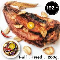 ราคา ปลาส้มทอด แบบครึ่งตัว ปลานวลจันทร์ Milk fish หมักเป็นปลาส้ม 280 กรัม ดึงก้างออกให้เรียบร้อย จาก ร้าน โตโต้ อินาซาล (8799320331)