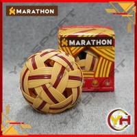 ราคา ตะกร้อมาราธอน Marathon ของแท้ 100 สีน้ำตาล สีแดง (7956097416)