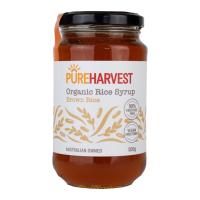 ราคา PureHarvest Organic Rice Syrup Brown Rice เพียวฮาร์เวสต์ ออร์กานิค น้ำเชื่อมจากข้าวกล้อง ไรซ์ไซรัป (13158360509)