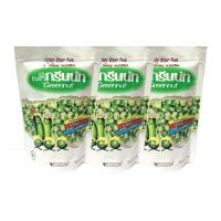 ราคา Greennut กรีนนัท ถั่วลันเตาอบกรอบ รสมาตรฐาน 82 กรัม แพ็ค 3 ห่อ (10538503601)