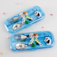 ราคา ชุดช้อนส้อมเด็ก ชุดช้อนส้อมเด็กพกพาพร้อมกล่อง25 (17893559088)