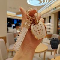 ราคา เคสกุญแจสวยหรู Isuzu สำหรับ isuzu dmax mux spark hilander ฝาครอบกุญแจ พวงกุญแจหนัง isuzu (20186980049)