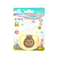 ราคา Attoon จุกหลอกซิลิโคน พร้อมฝาครอบ แอทตูน จุกหลอก สำหรับเด็กแรกเกิด จุกดูดเล่น จุกหลอกซิลิโคน จุกหลอกเด็ก (19282649423)